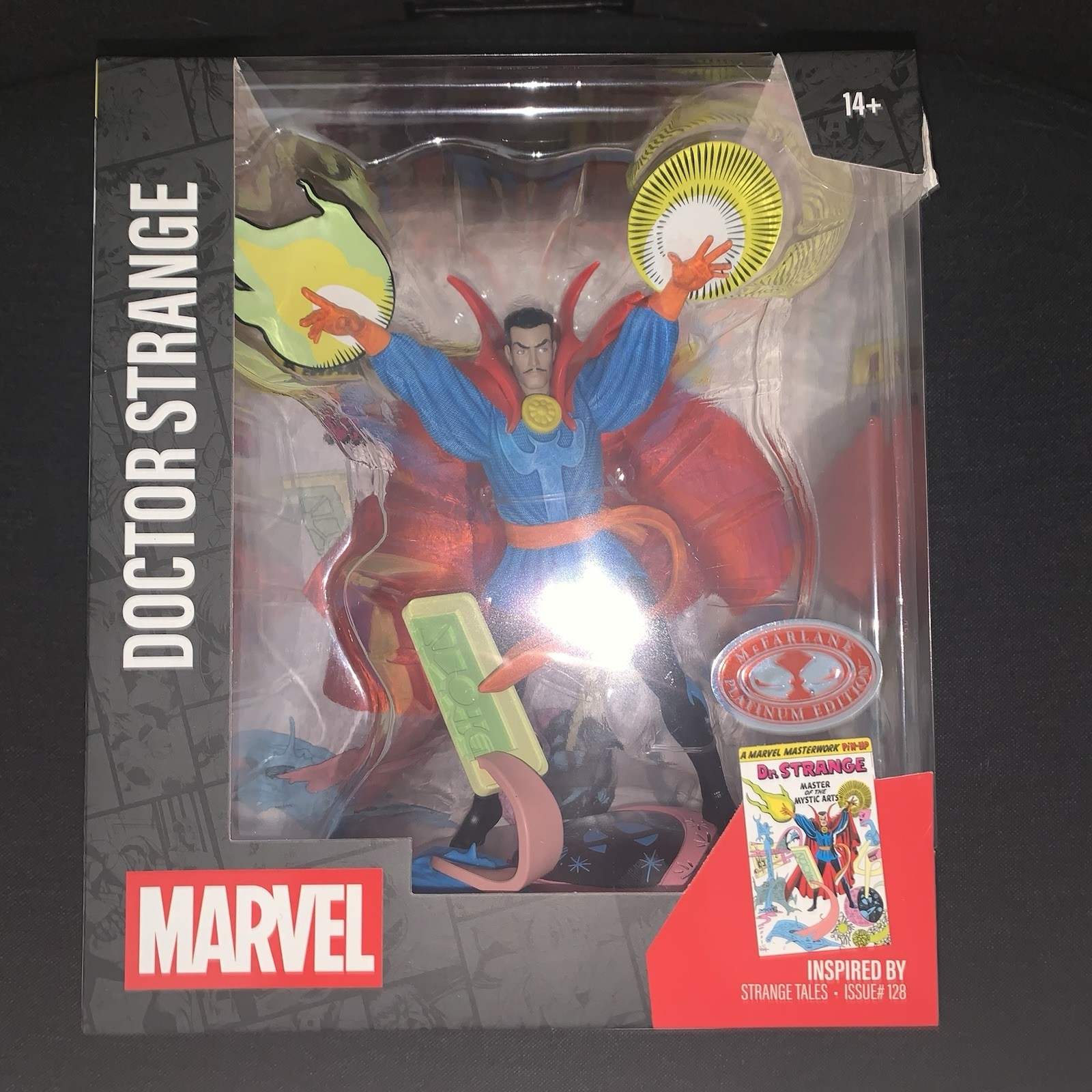 McFarlane Toys Marvel Dr Strange Platinum Edition Brand NEW