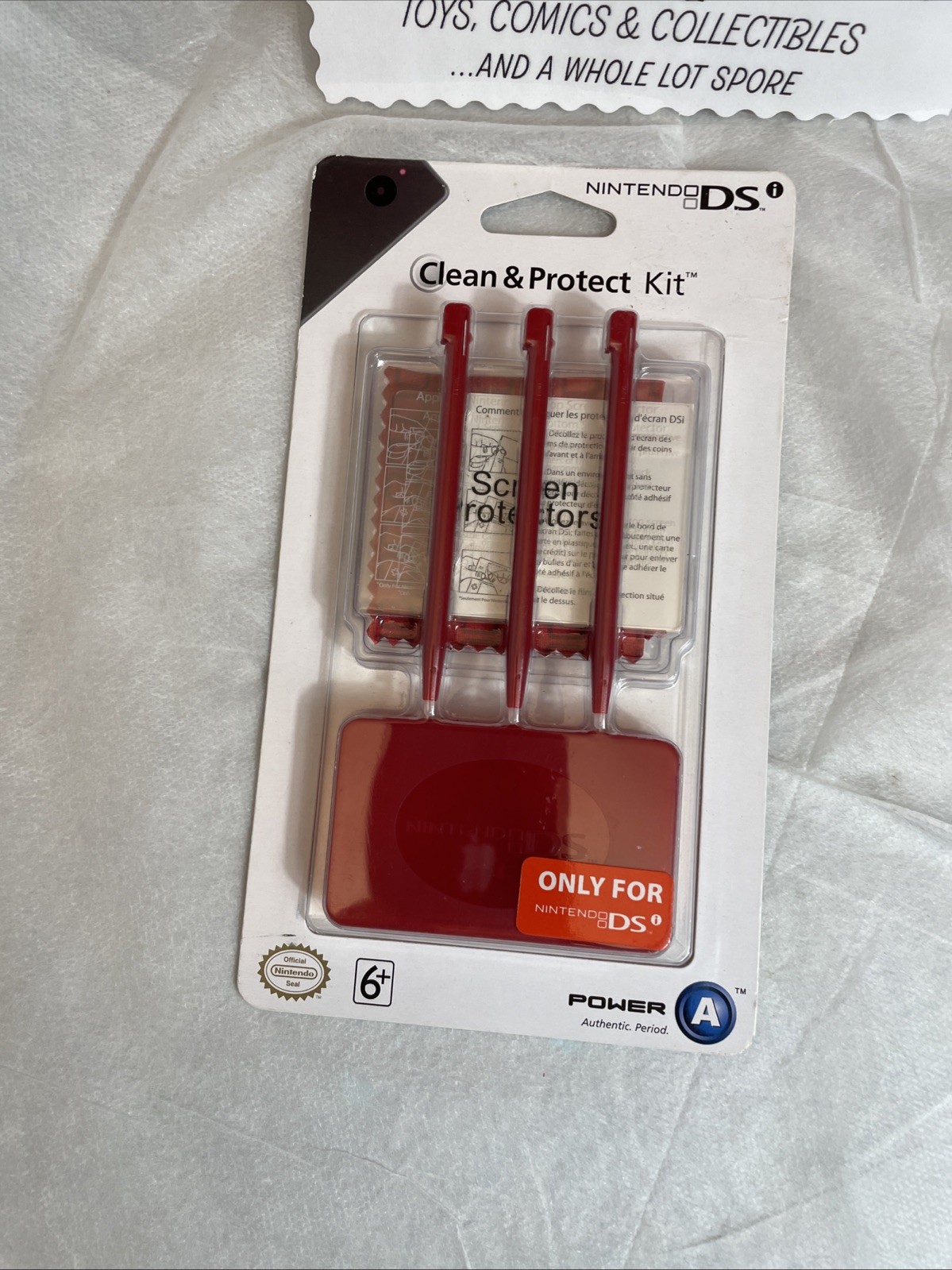 Nintendo DS - Clean & Protect Kit, Red, For Nintendo DSi