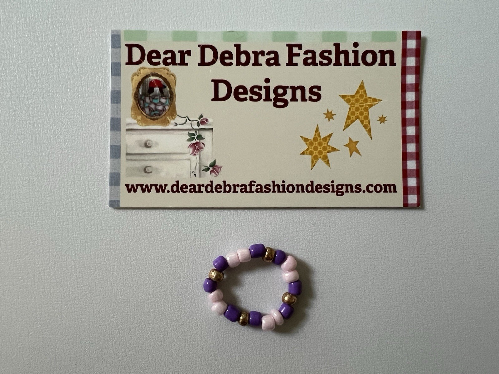 Beaded Ring One Size Fits All