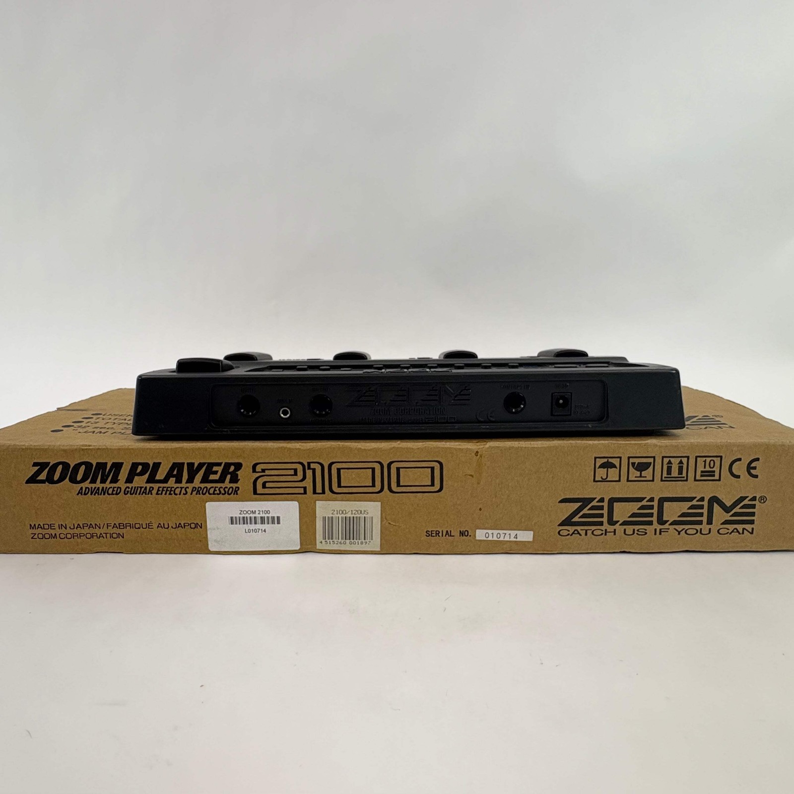 Broken Zoom Player 2100 Multi-Effects Guitar Processor /Gets No Power