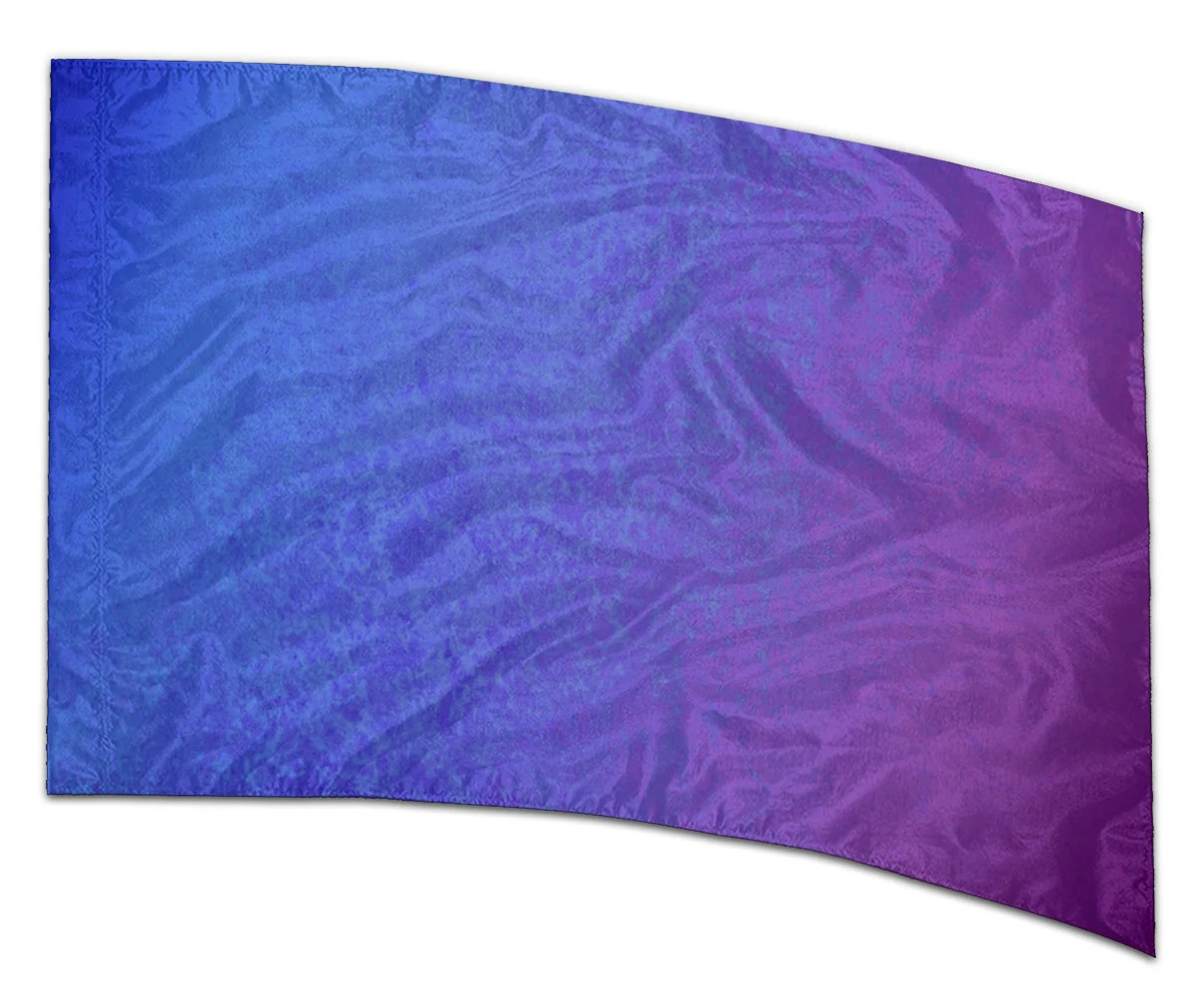 COLOR GUARD FLAGS MYSTIC GRADIENT DANCE SILKS - NEW - 36" x 54" Standard Curved