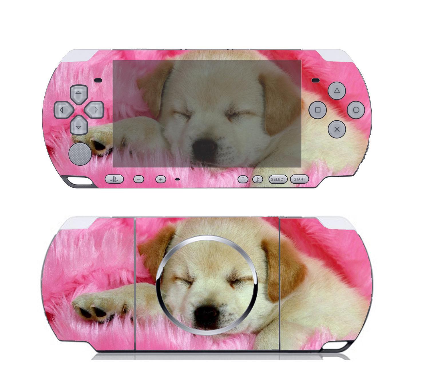 Cute Dog Vinyl Decal Skin Sticker for Sony PSP 3000