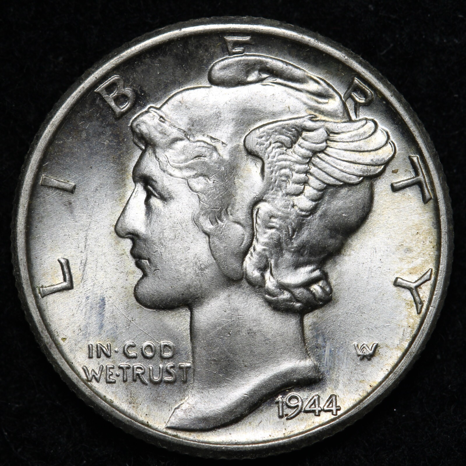 1944 Mercury Silver Dime GEM BU *UNCIRCULATED* MS E314 USM