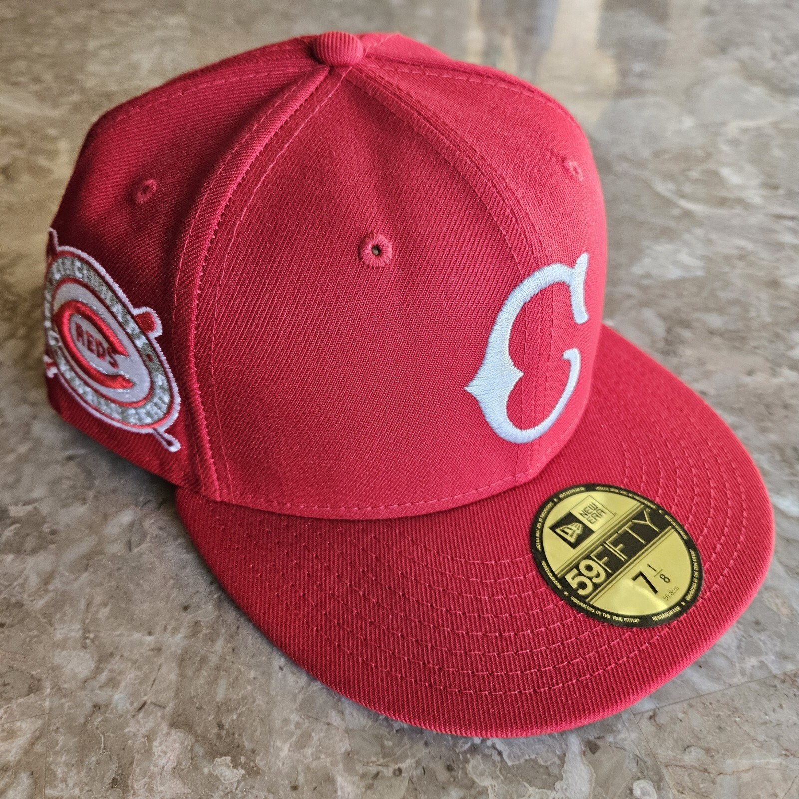 CINCINATTI REDS (COCA COLA) "1919 WORLDSERIES" NEW ERA 59FIFTY (SILVER BOTTOM)