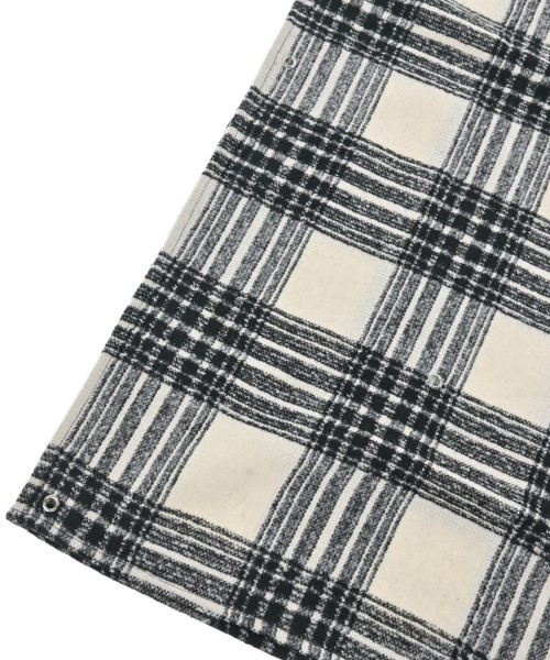 LOILE Scarves WhitexBlack(Check Pattern) F 2200666912749