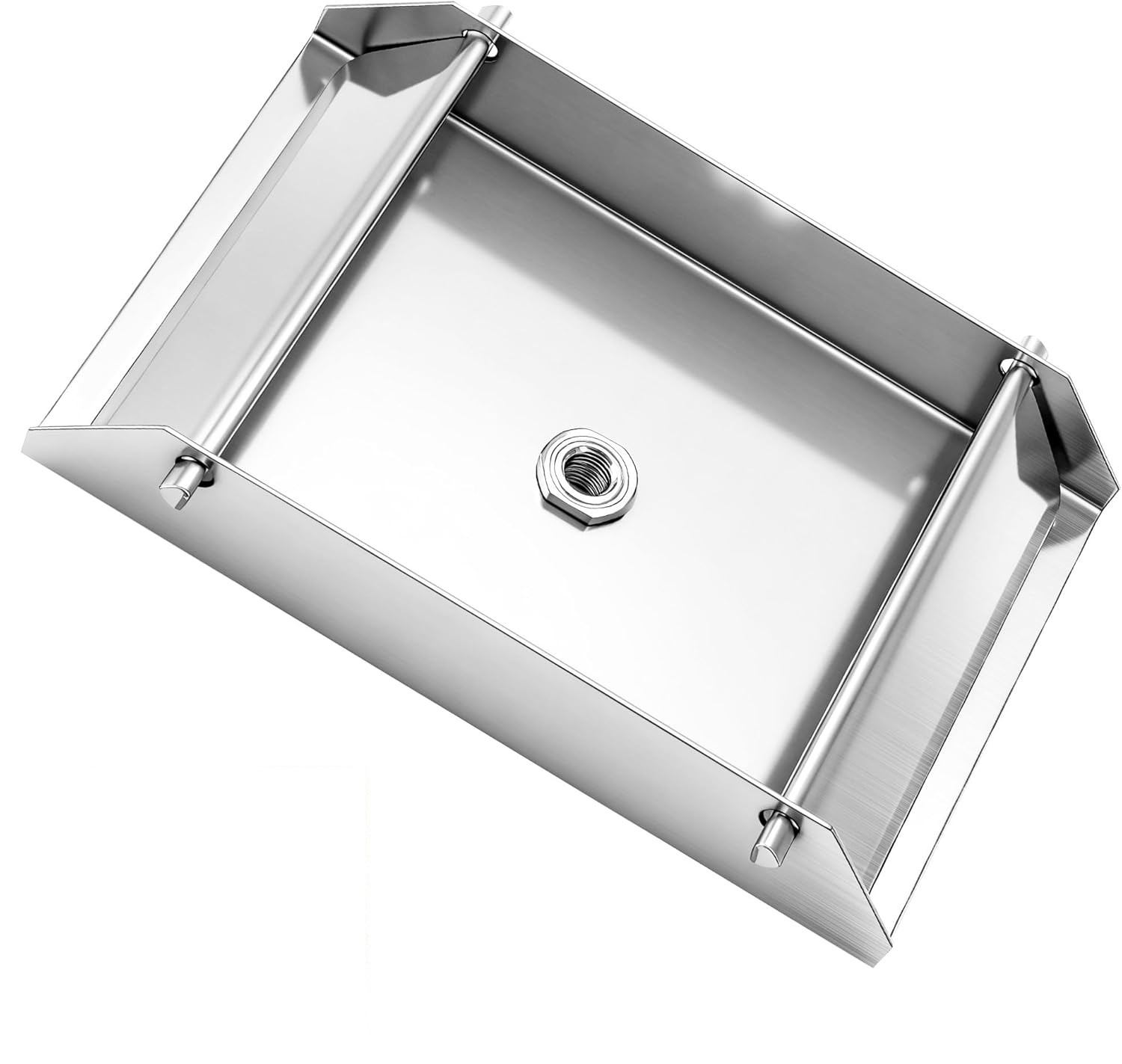 12V Feeder Spinner Plate Stainless Steel Feed Distributor 5" x 3-3/8"