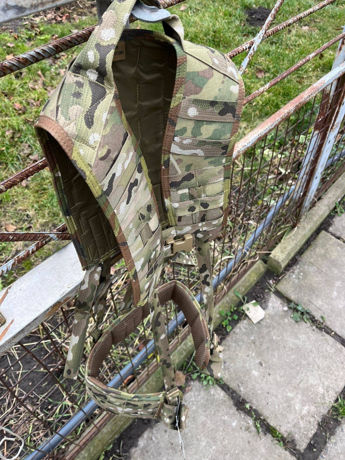 Warrior Assault Systems Harness Molle Multicam