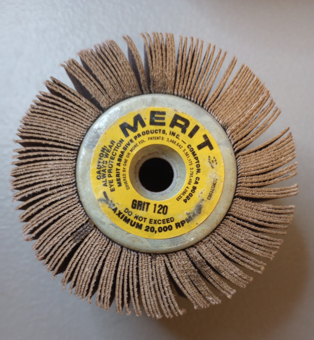 (8 Pieces) Merit High Performance Mini Grind-O-Flex Abrasive Flap Wheel XX3020