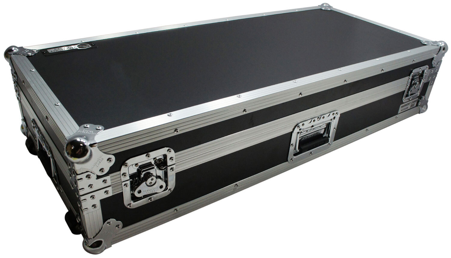 Harmony HCCD320W 320 Jewel or 960 Sleeve CD Transport Road Travel Case Wheels