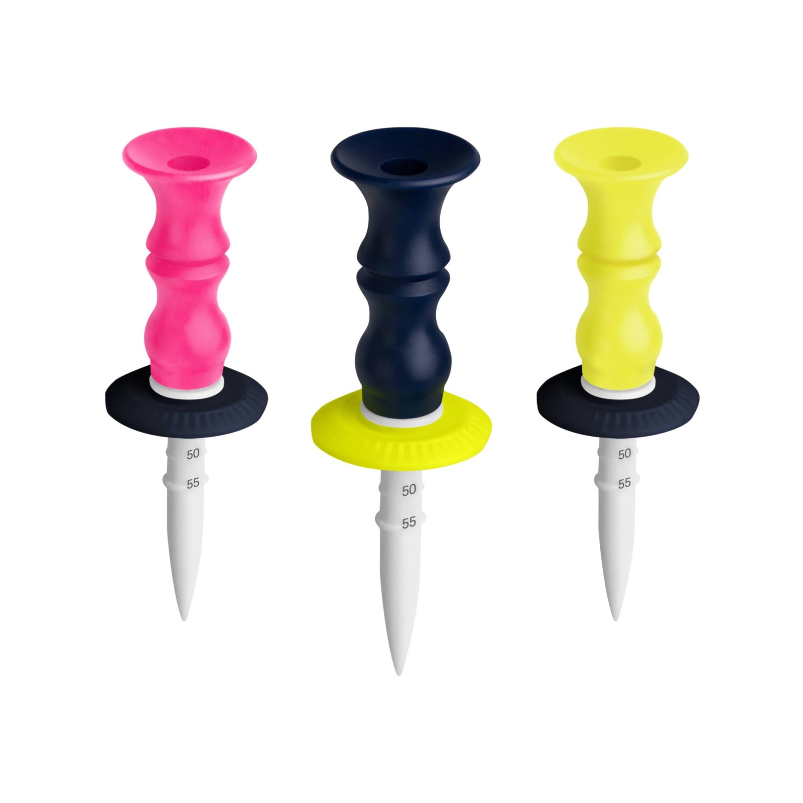 Motex Pioneer Design Height Adjustable Golf Tees - PID-GT-02AN Pastel