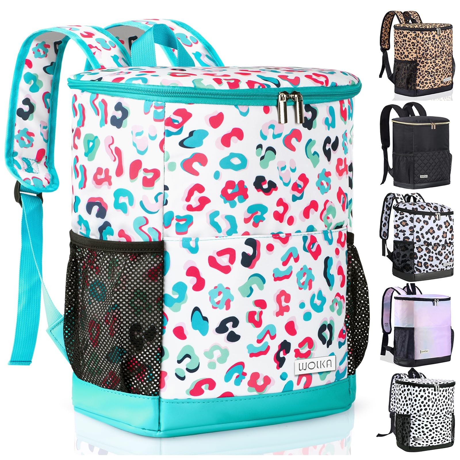 30 Cans Portable Cooler Backpack Insulated Leak Proof Waterproof Water Elf
