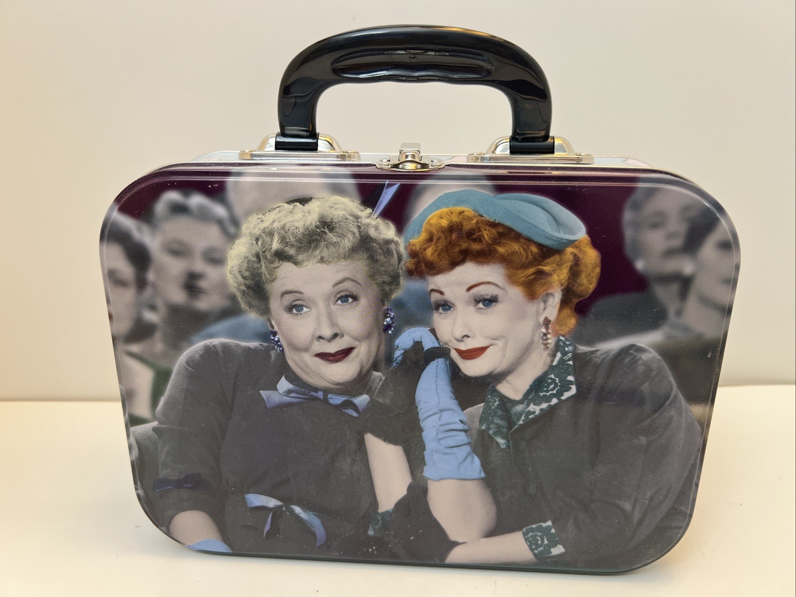 Vintage I Love Lucy collectible tin