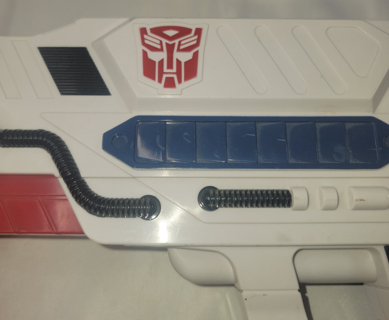 Vintage Hasbro Transformers Energon Optimus Prime Optimal Blaster 2003 Red White