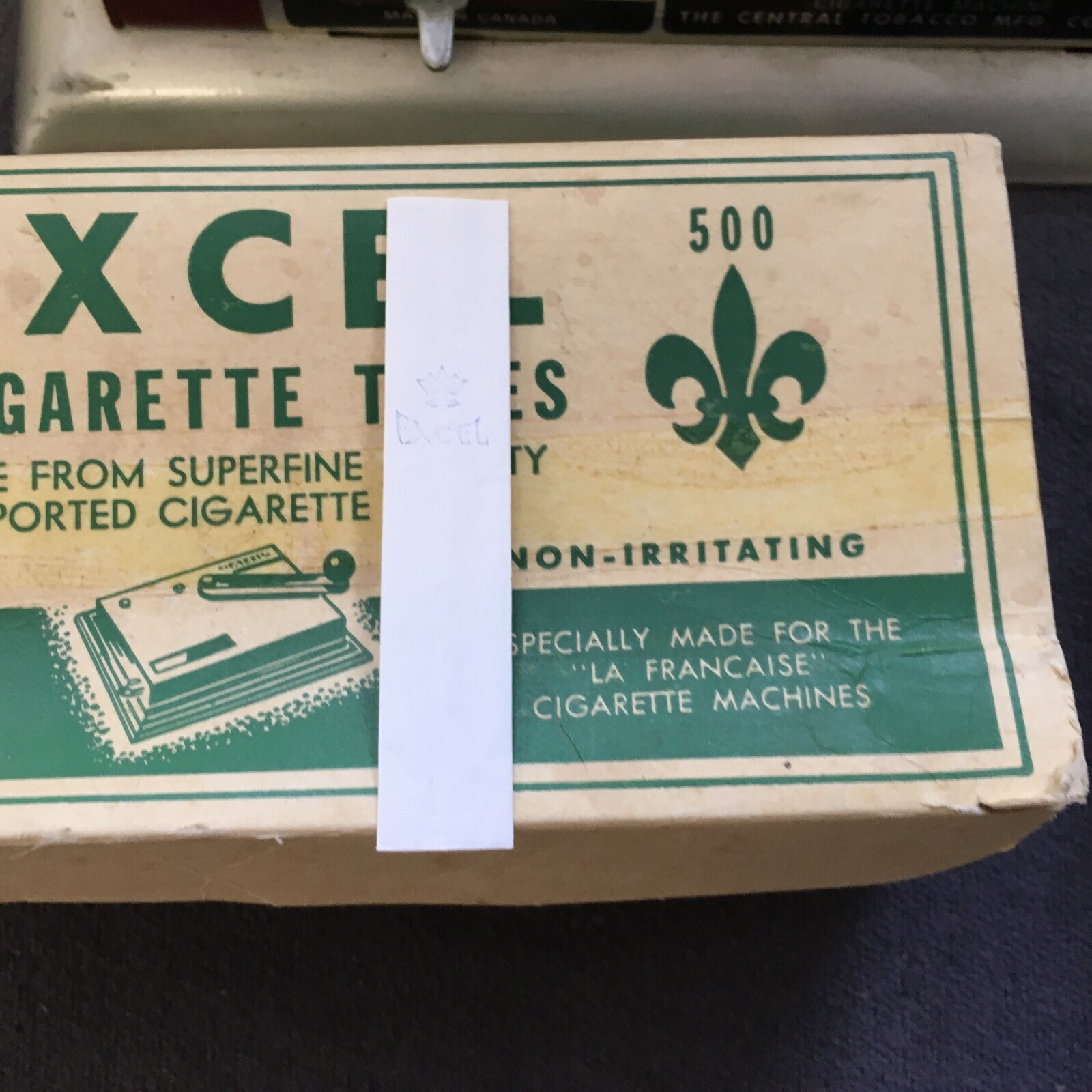 Vintage Premier Suprematism Cigarette Roller And Tubes Used Untested