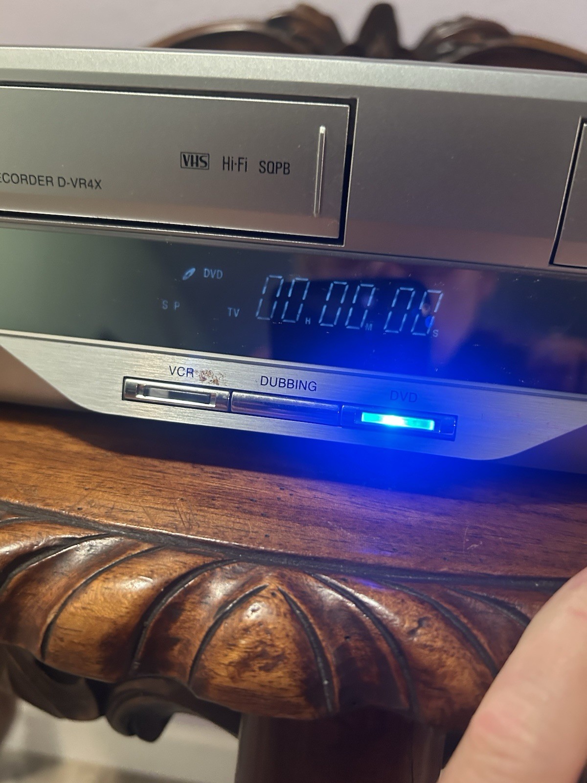Toshiba D-VR4XSU DVD VHS Combo Player DVD Recorder Untested