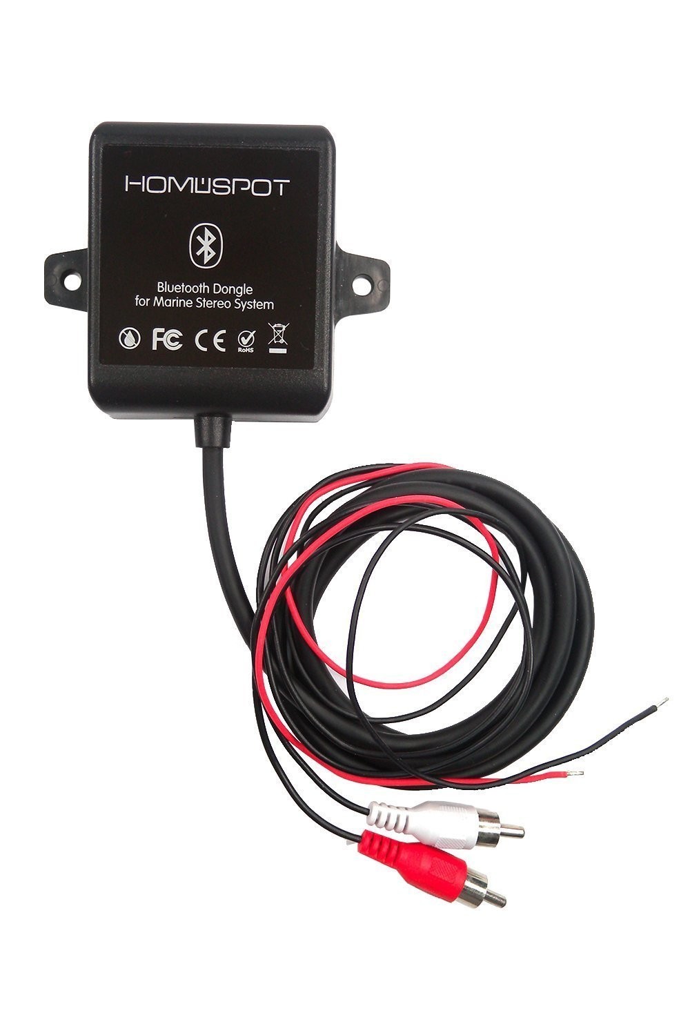 Waterproof Bluetooth Marine Receiver Adapter for Boats, Yachts, ATVs, Cars - Noi