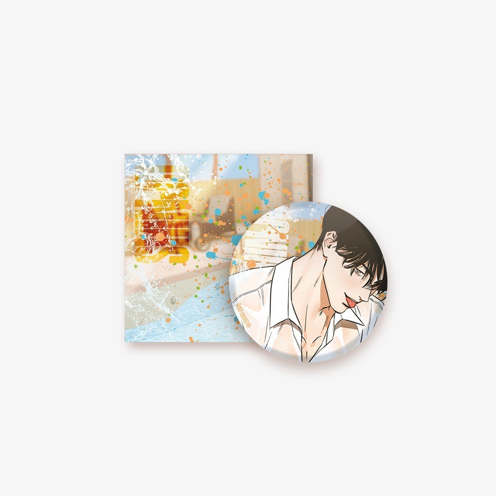 Webtoon MD [ What a Catch! 내겐 너무 귀여운 그 새끼 ] Can Badge 캔뱃지 SUMMER ver. (JMEE572)