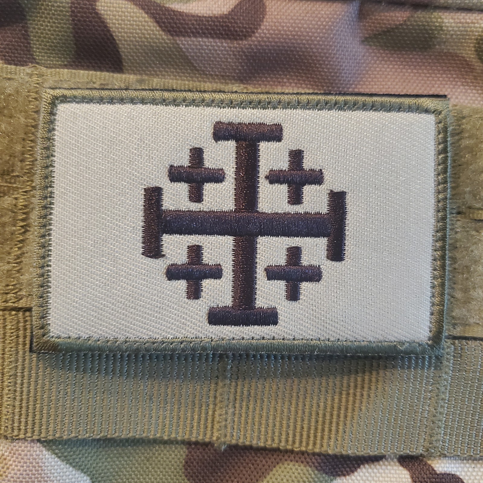CRUSADE Tactical Morale Patch Hook and Loop