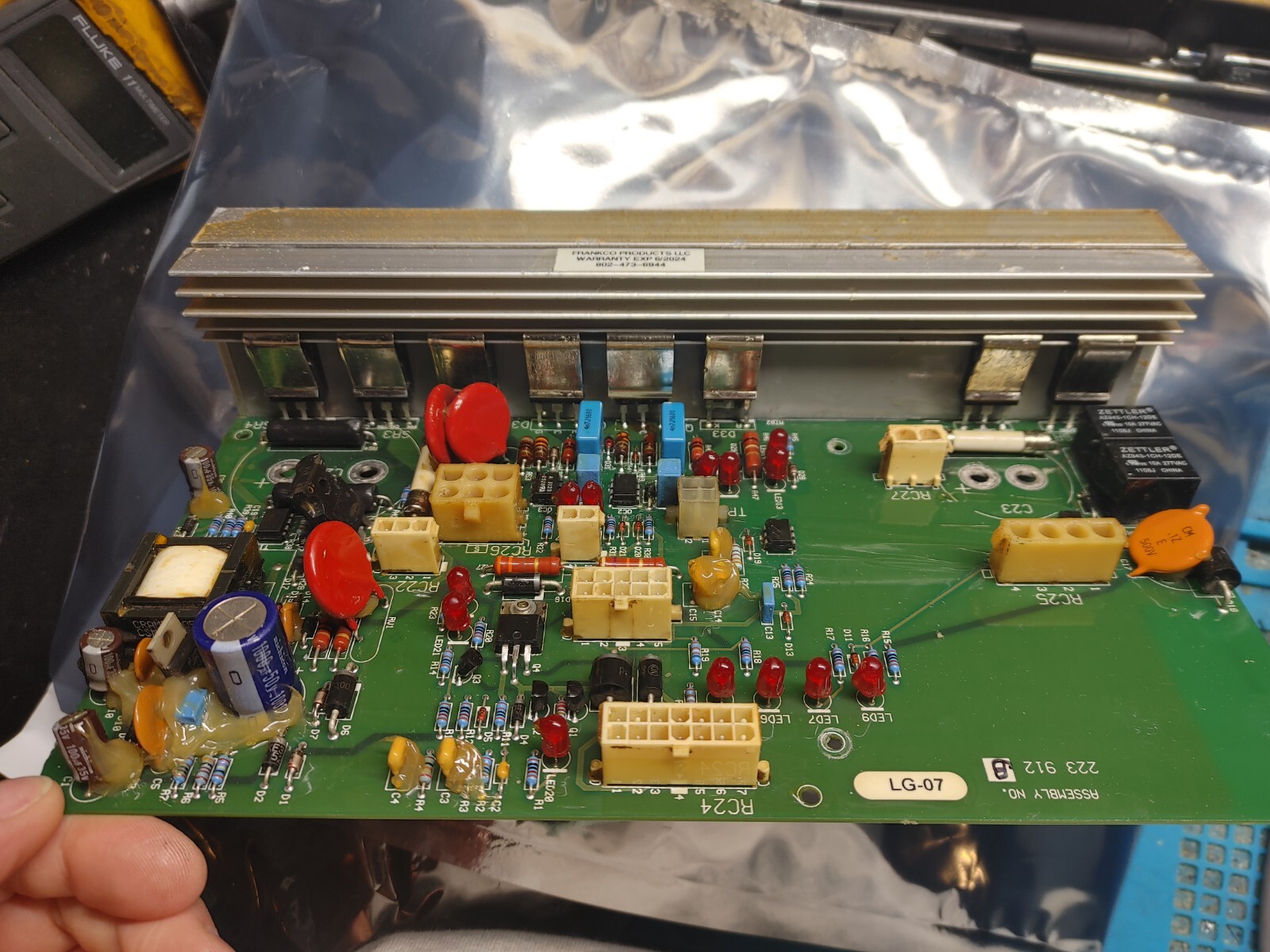 Repair Service For Miller Trailblazer 302 PC1 Board. Do Not Buy It Now!