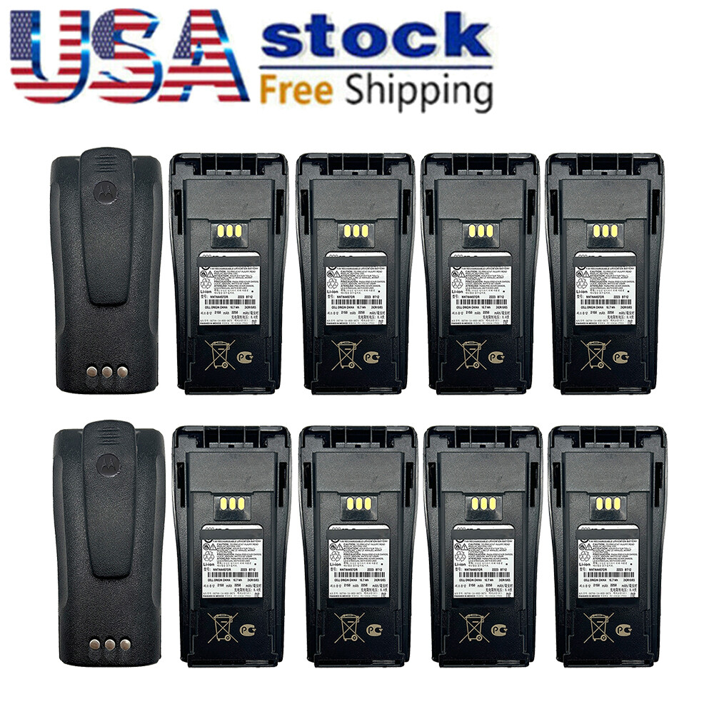 10Pack Genuine Battery NNTN4497 For CP200D EP450 PR400 CP200 CP150 CP160 CP140