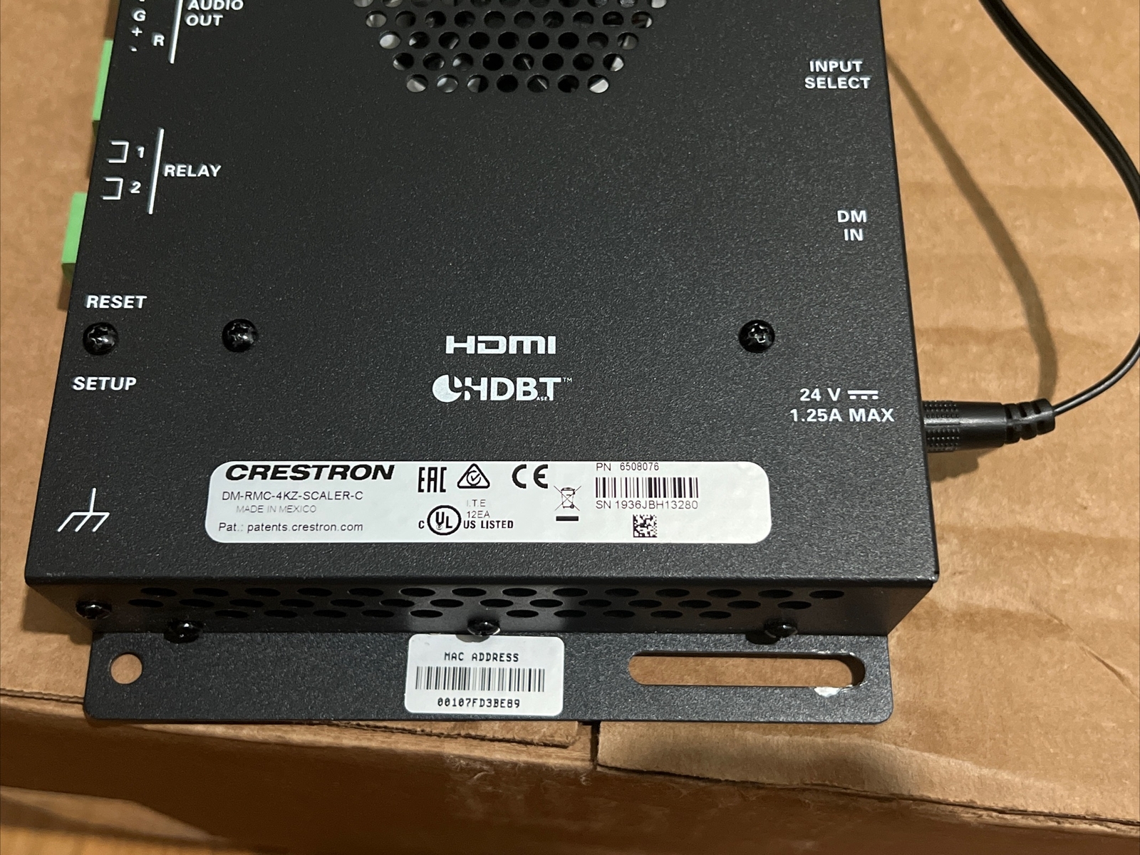 Creston DM-RMC-4KZ-SCALER-C DM ROOM CONTROLLER