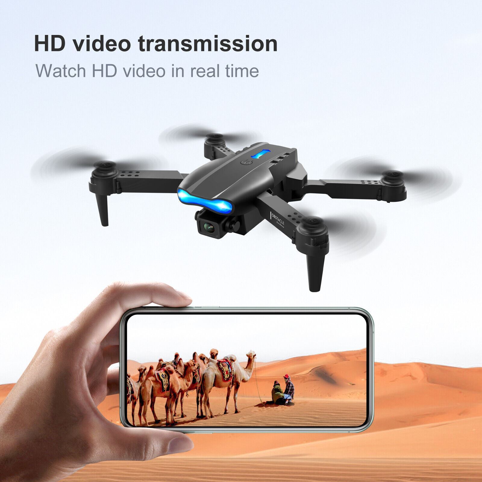 Professional 4K GPS Drone HD Dual Camera Drones 5G WiFi FPV Foldable Quadcopter