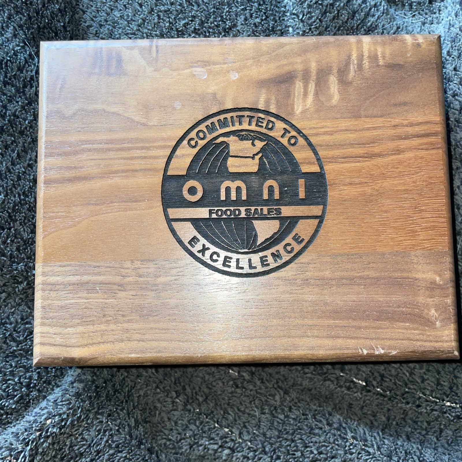 Vintage Golf gift w/ 6 balls in original box, Omni Food Sales Promo Item w tees