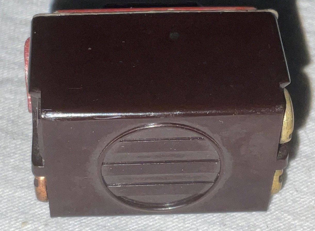 Cooper Arrow Hart DESPARD 20A Brown Not Push Button Light Switch Mid Century MC