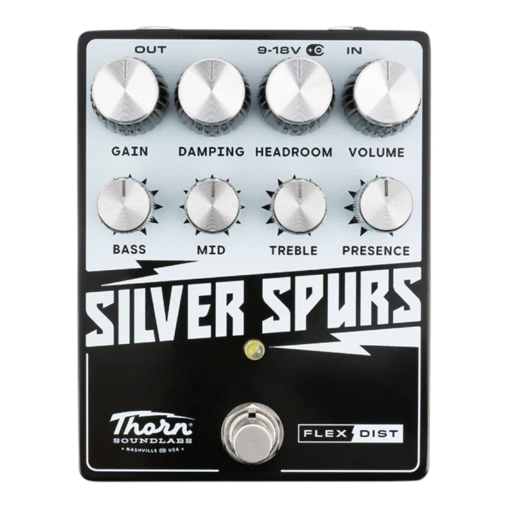 Thorn Soundlabs Silver Spurs Flexible Distortion Guitar Pedal