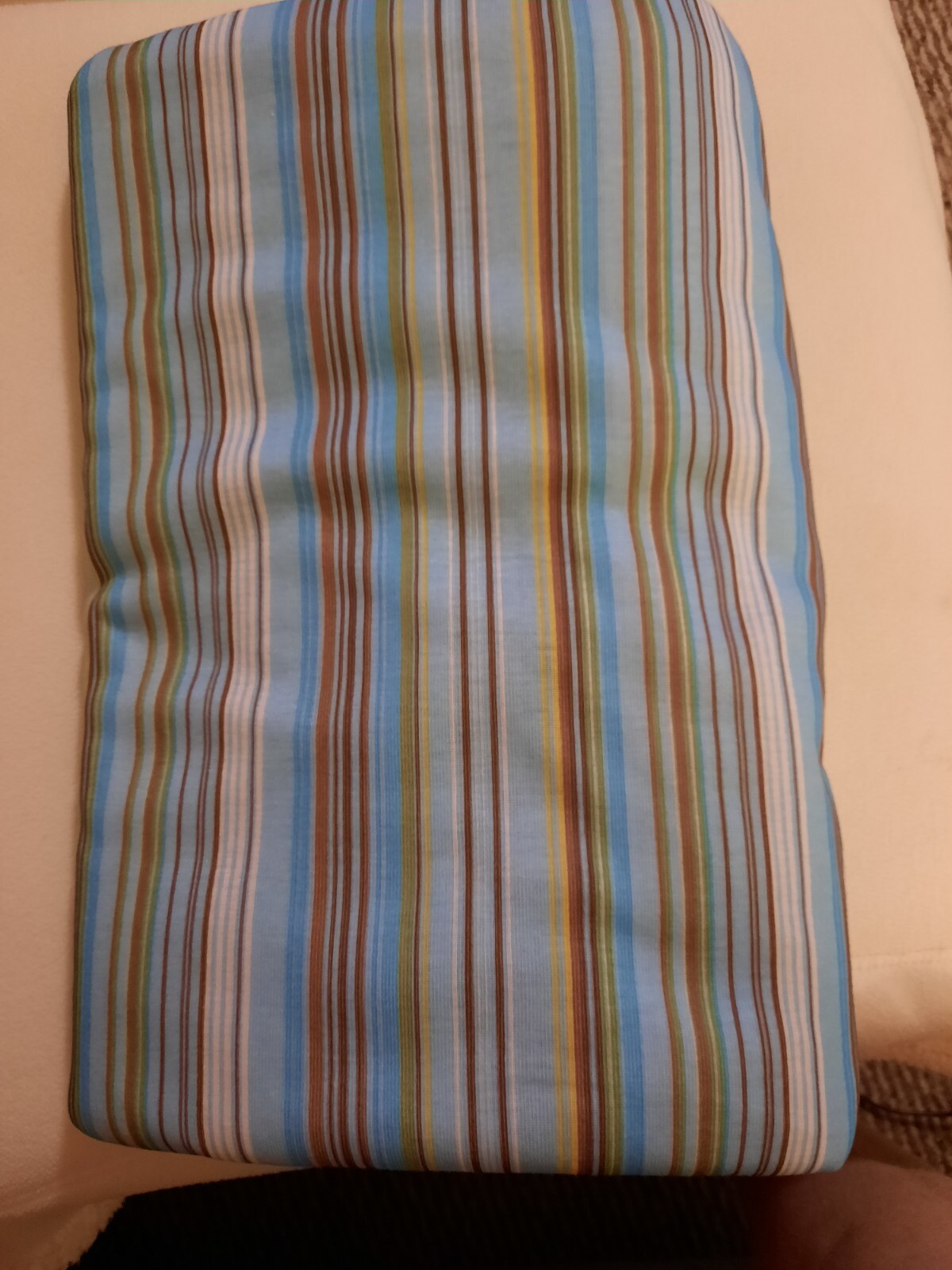 Quilt sewing Quality Fabric multi stripe color.  Cotton 6 yard, 60 inches wide.