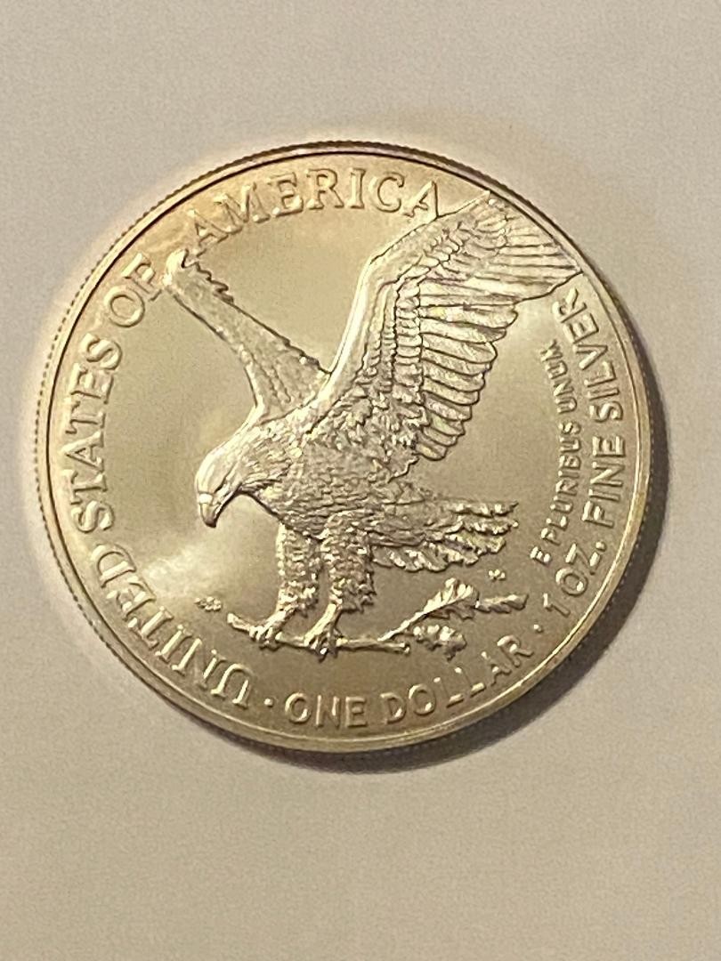 2021-S American Silver Eagle Type 2