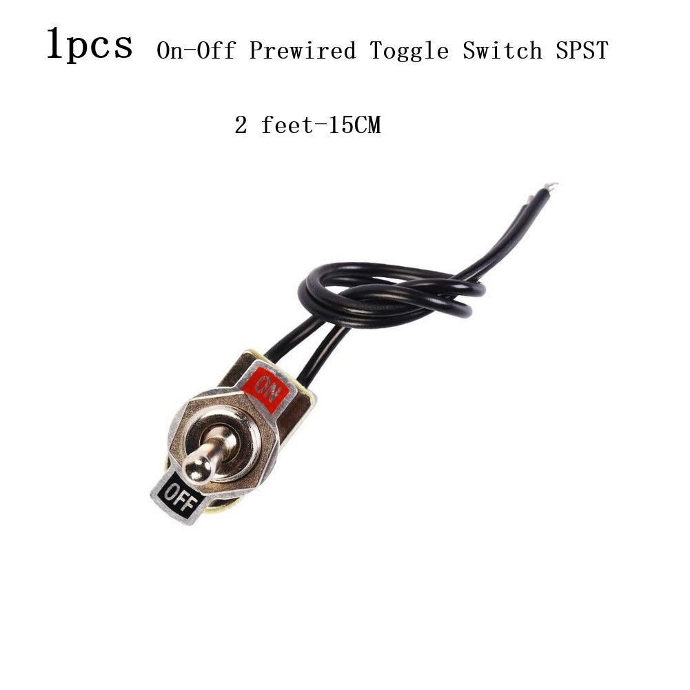 Versatile Switch with Wire and SPST Contacts Suitable for Different Uses