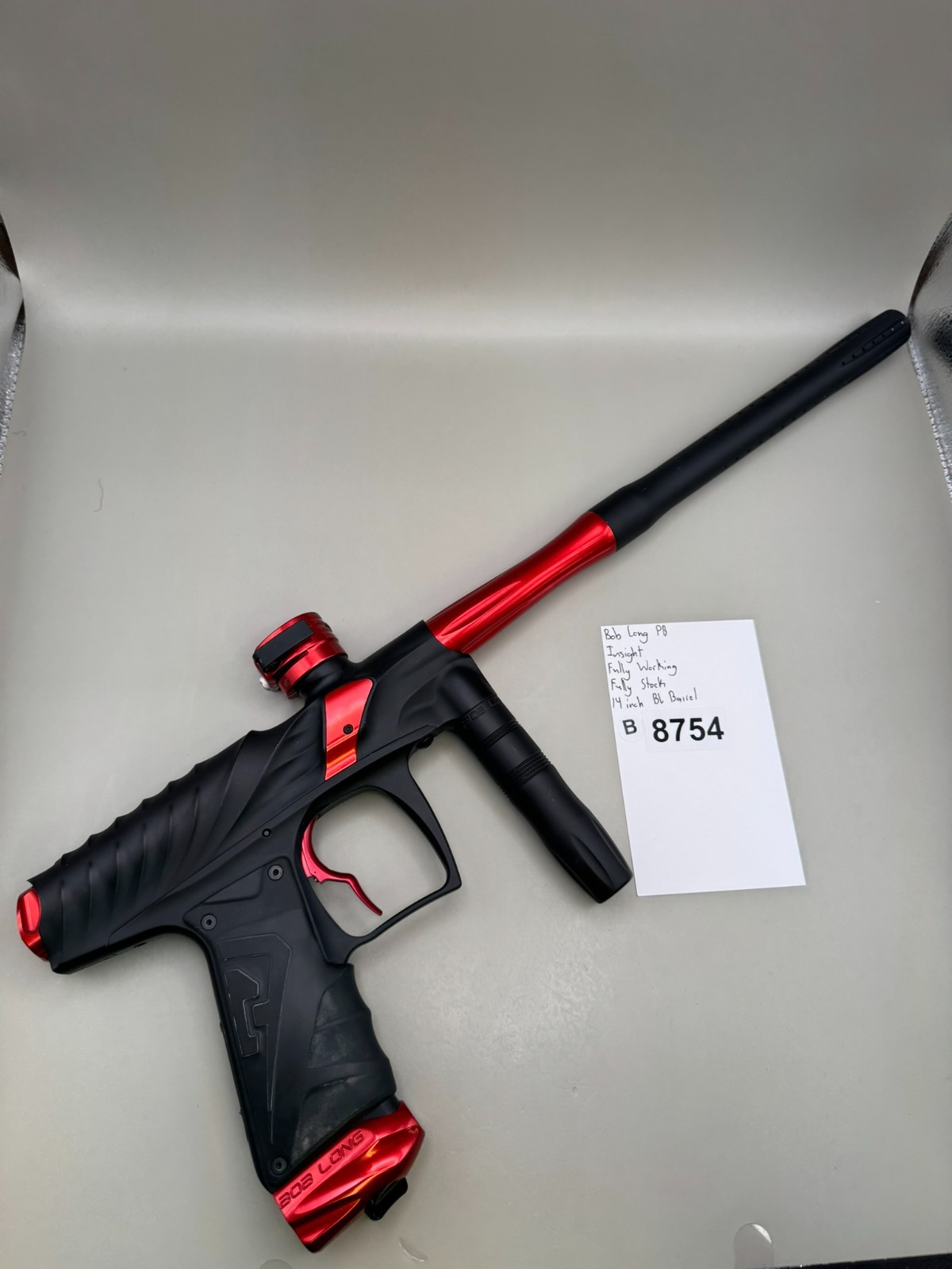 Bob Long Insight - Paintball Marker Fully Working