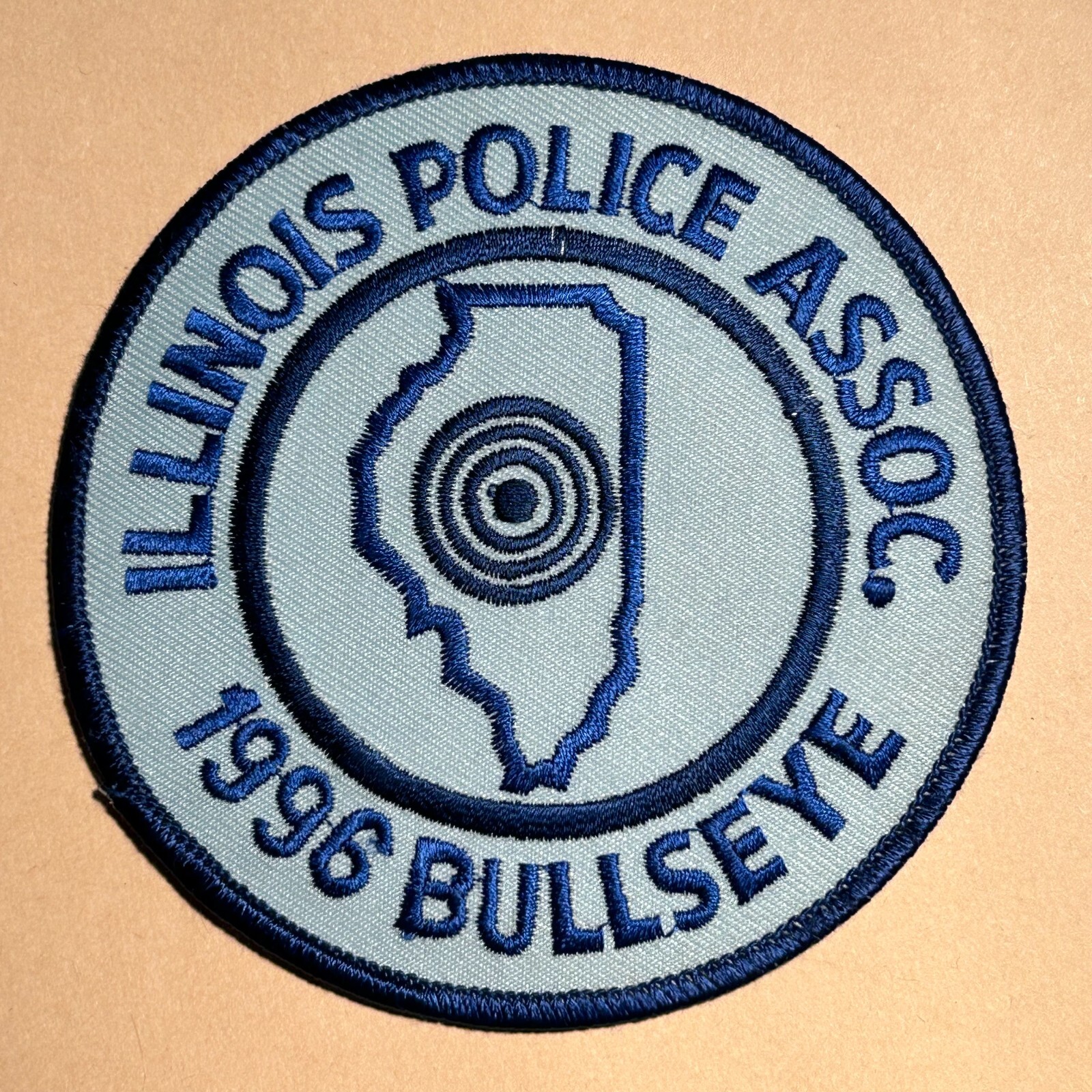 Illinois Police Association 1996 Bullseye patch