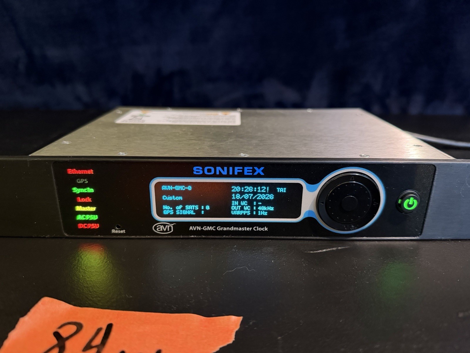 Sonifex AVN-GMC Grandmaster Clock
