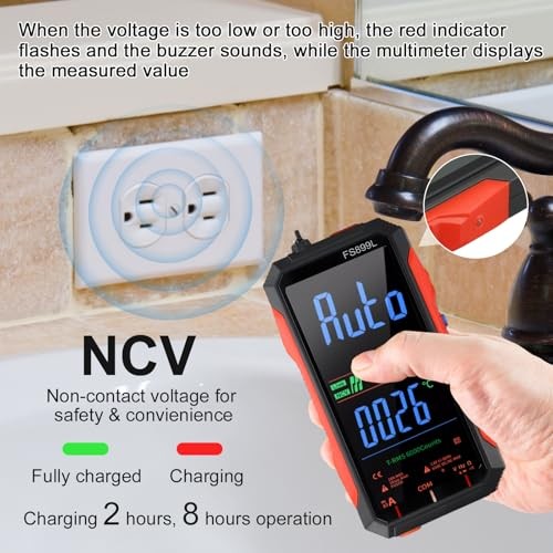 Digital Multimeter with USB Charging Capability Digital Multimeter Fully FS899L