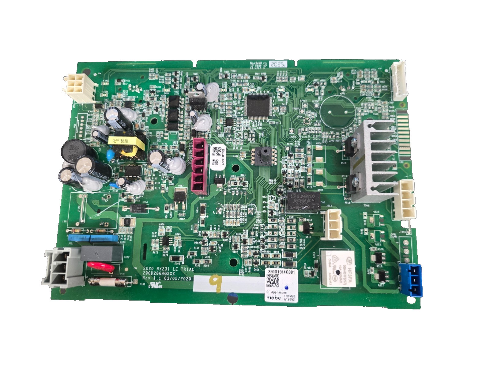 GE WASHER CONTROL BOARD 290D1914G001  ! FREE SHIPPING !  X63