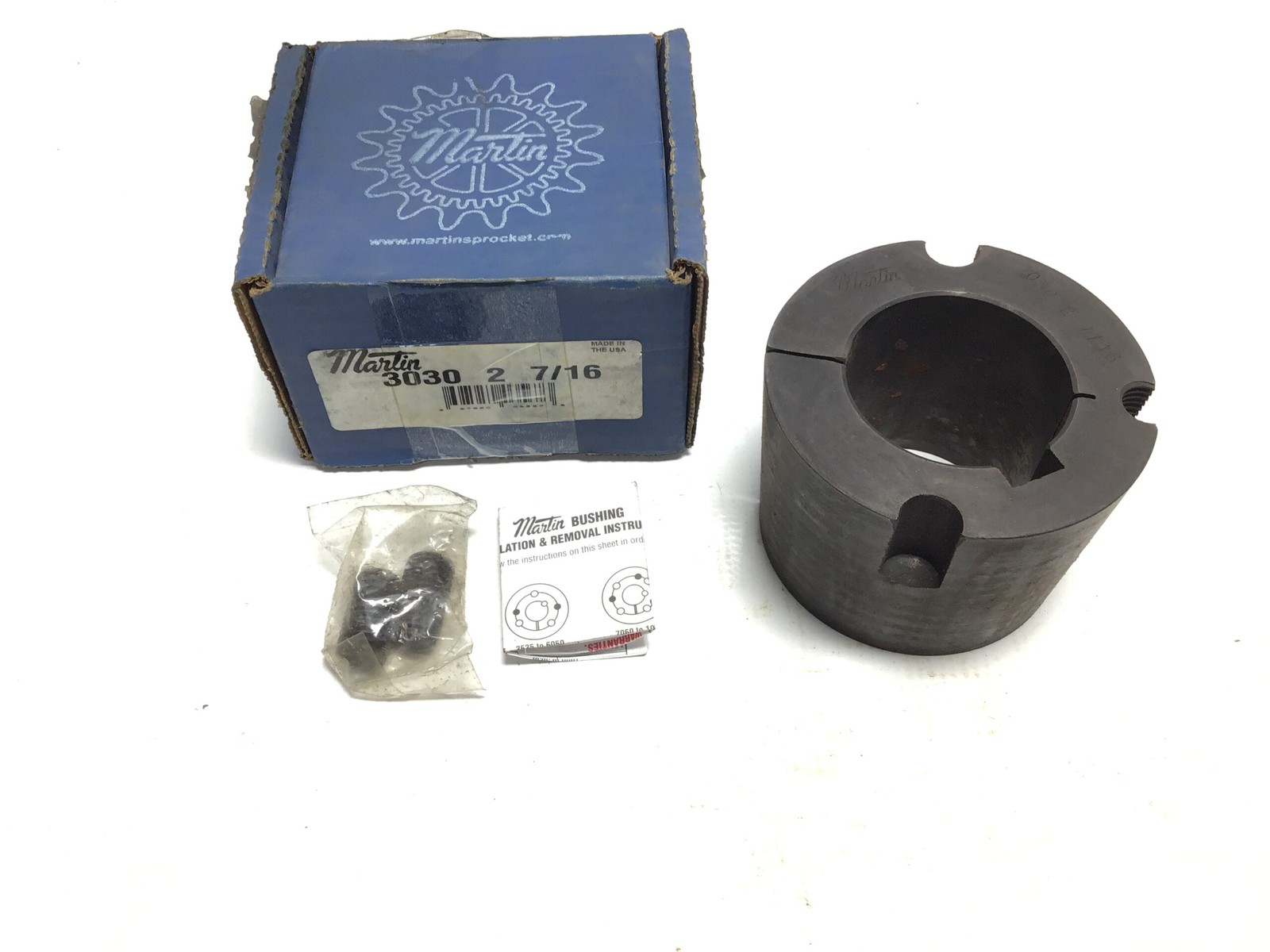 Marlin 3030 Split Taper Lock Bushing 2-7/16" Bore
