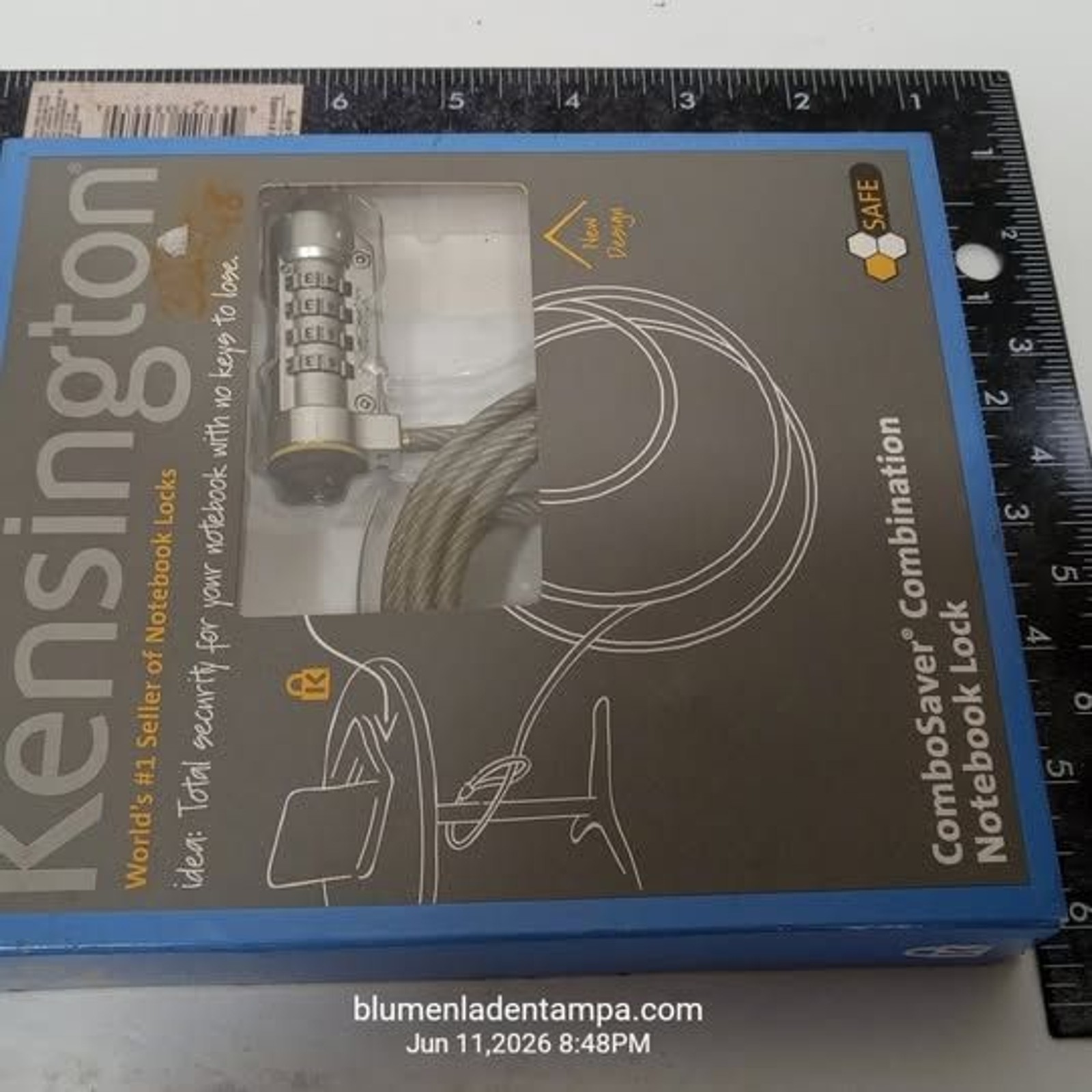 Kensington ComboSaver Combination Laptop Lock