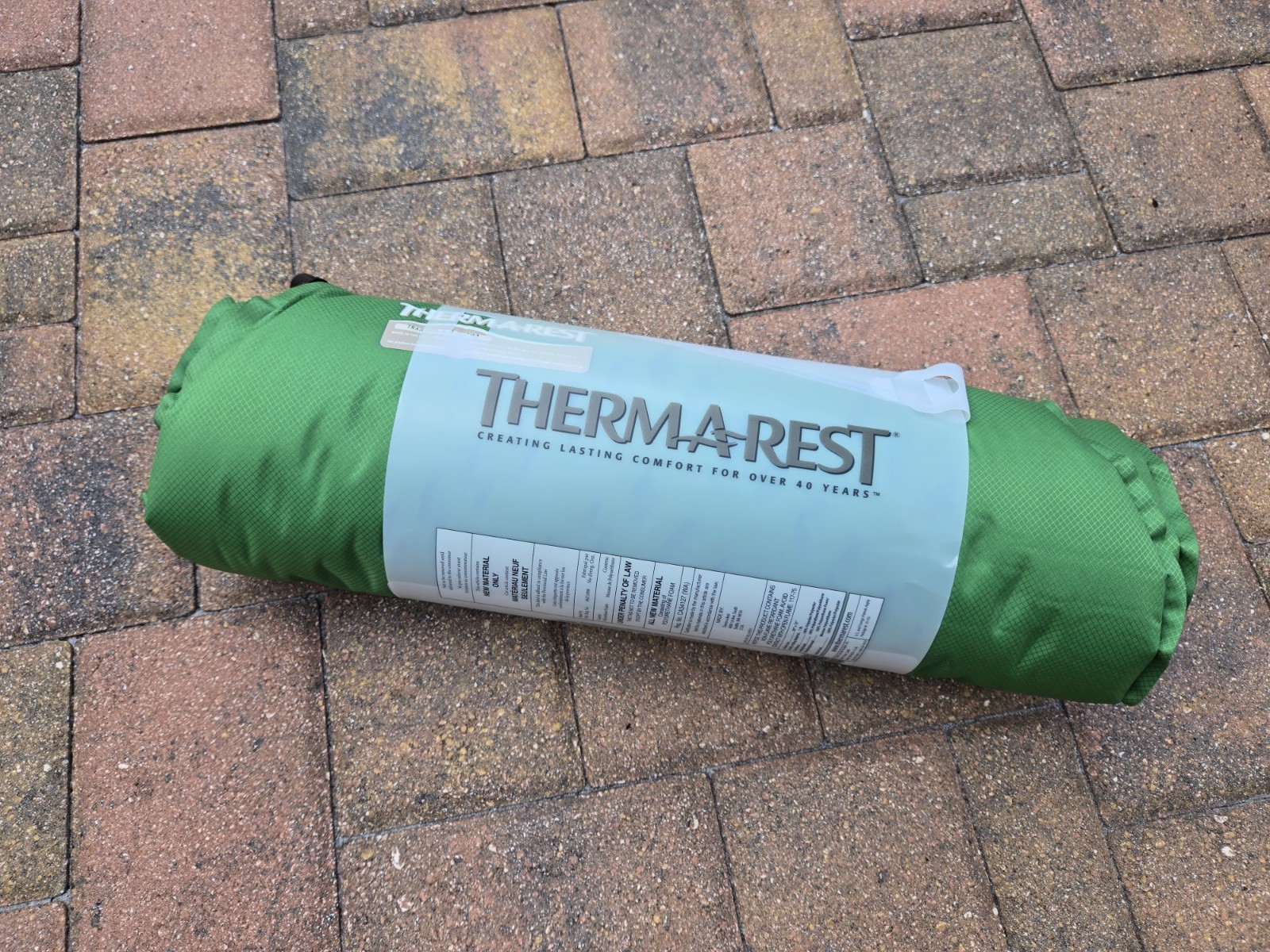 Thermarest Trail Lite Trek and Travel Series Backpack sleeping pad Regular 72x20