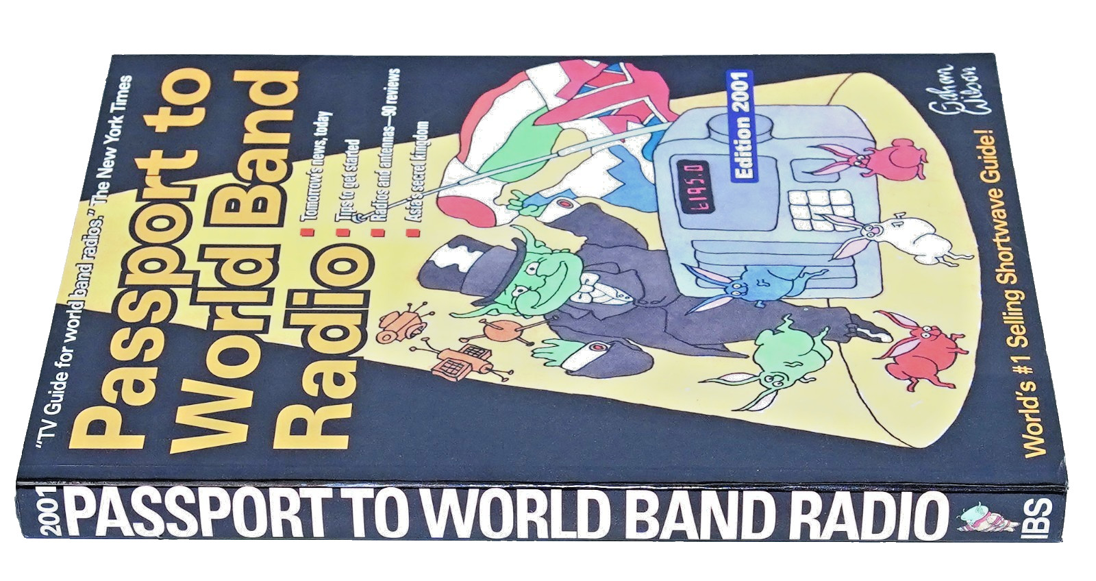 2001 Passport to World Band Radio Book - Stations Frequencies Reviews Stories #2
