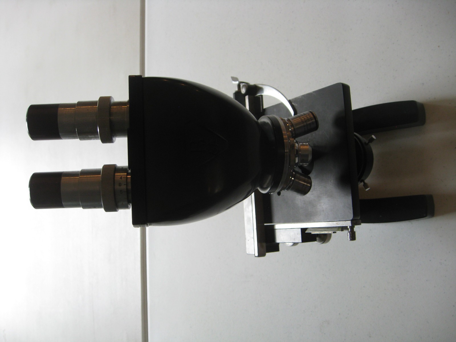 Vintage Bausch & Lomb Stereo Binocular Microscope 4 OBJECTIVES & ILLUMINATOR