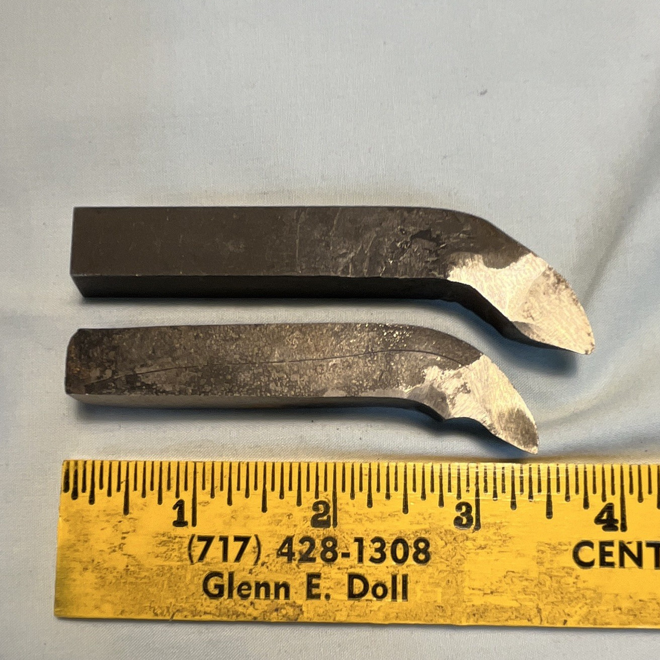 2pcs Square HSS Single Point Lathe  Boring bars , Approx. 3.5 in Length