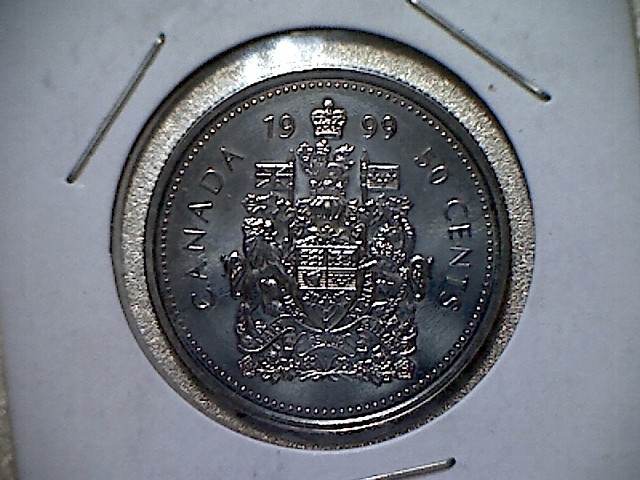 1999 Canada UNC. P.L. 50 cent Coin