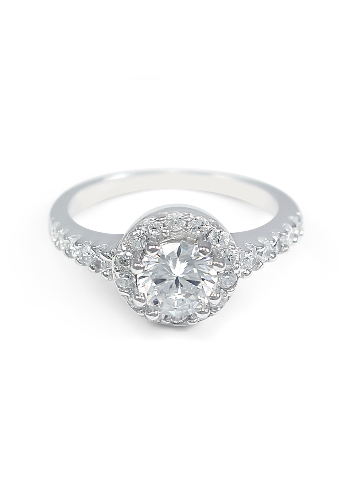 Sterling Silver Juliet Ring with CZs NEW!!!