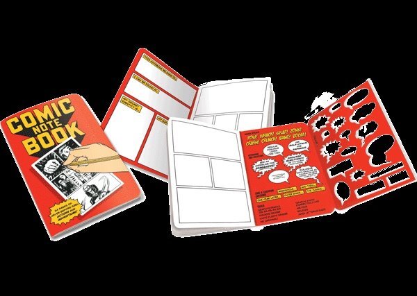 Comic Book Pocket NoteBook with Panels For Drafts and Drawings NEW UNUSED