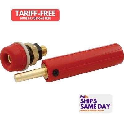 Allstar ALL76300, Kit Gold Brass Red Quick Disconnect Performance Racing Parts
