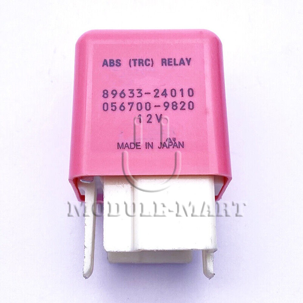 NEW 89633-24010 056700-9820 12VDC ABS TRC Relay 4Pins 1PCS #MM