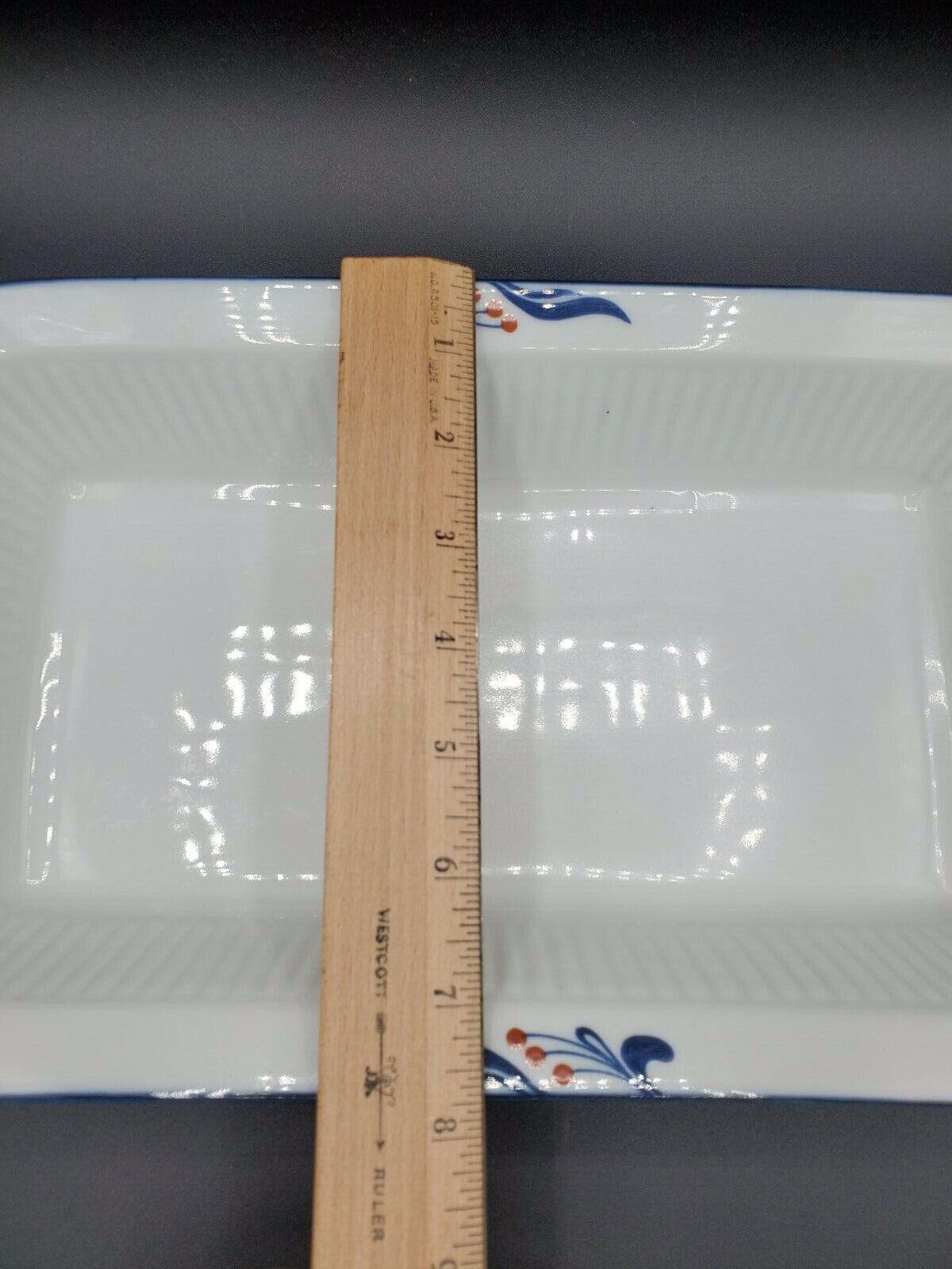 Dansk Bistro rectangle baking Casserole dish 12 7/8" X 7 3/4"