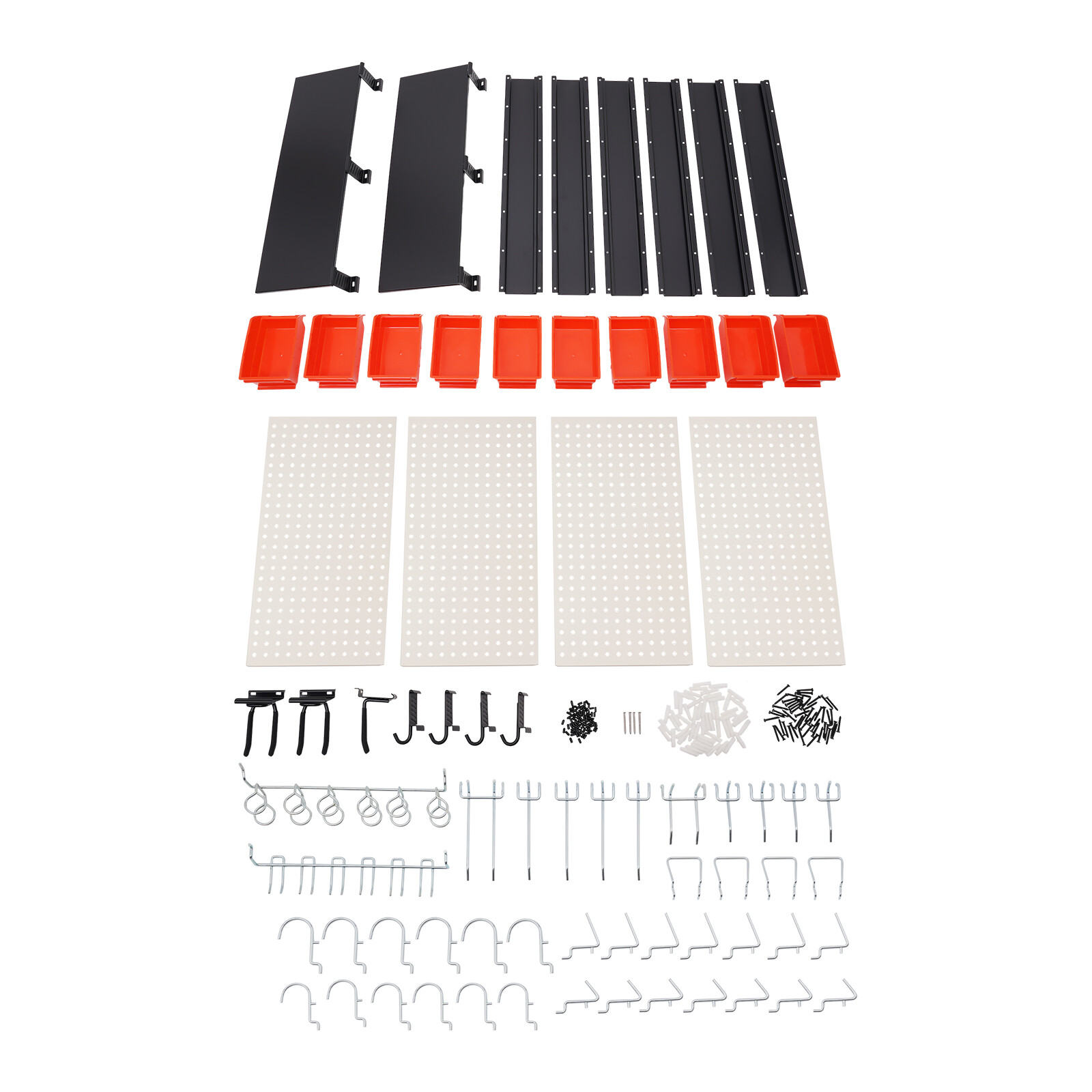Garage Storage Wall Organizer Tool Storage Rack Wall Mounted Tool Storage Kit